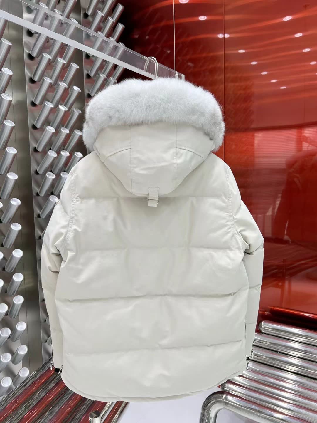 Moose Knuckles Hooded Down Jacket